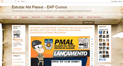 Desktop Screenshot of estudaratepassar.com