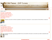 Tablet Screenshot of estudaratepassar.com